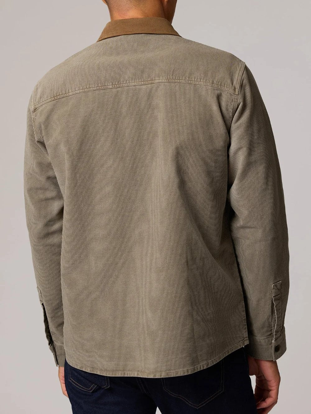 MAVI CORDUROY OVERSHIRT STONE GRAY 
