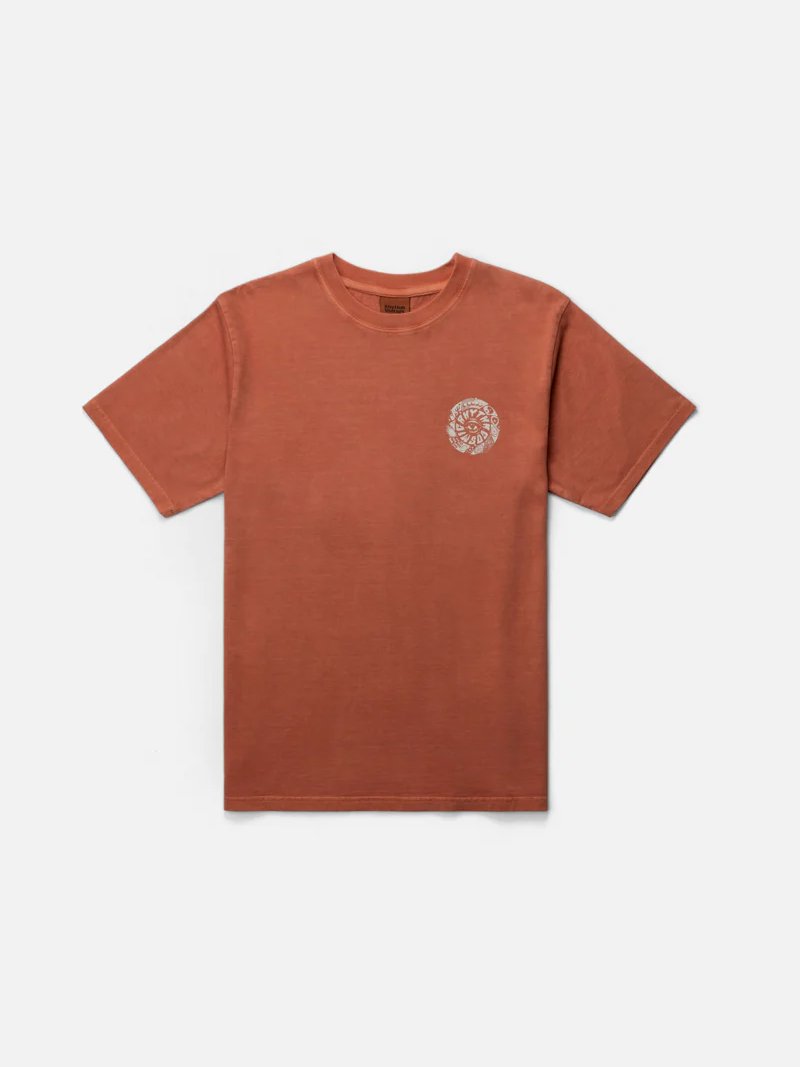 RHYTHM VORTEX VINTAGE T-SHIRT RUST