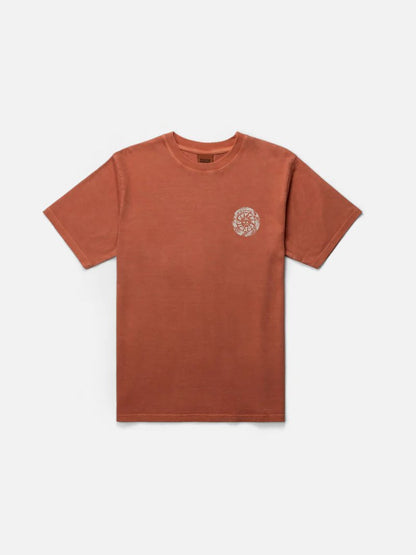 RHYTHM VORTEX VINTAGE T-SHIRT RUST
