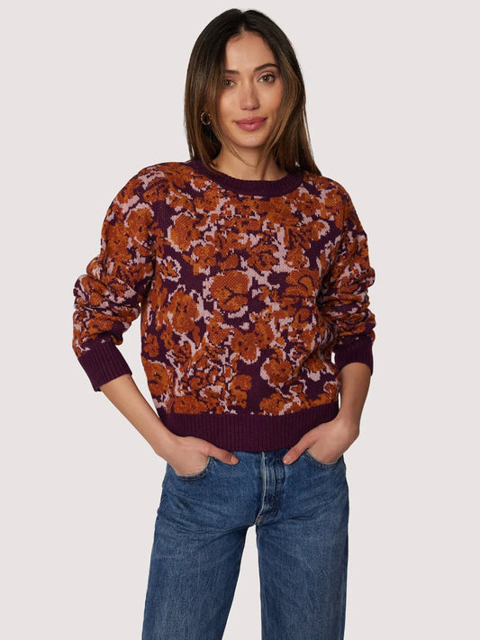 L+W AUTUMNAL SONATA SWEATER WINE