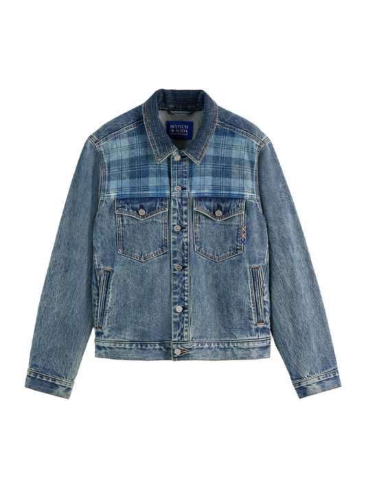 SCOTCH & SODA DENIM TRUCKER JACKET GREAT OUTDOORS 