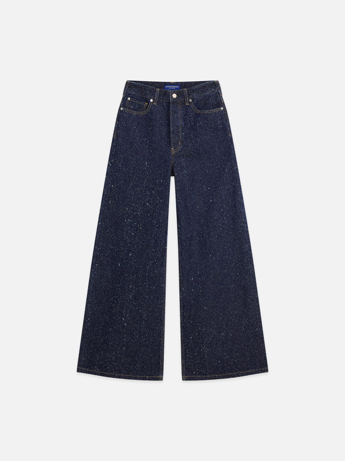 S&S WAVE SUPER WIDE LEG JEAN DEEP WEAVE 