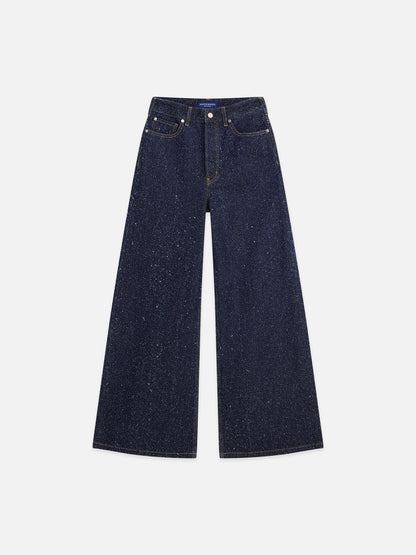 S&S WAVE SUPER WIDE LEG JEAN DEEP WEAVE 