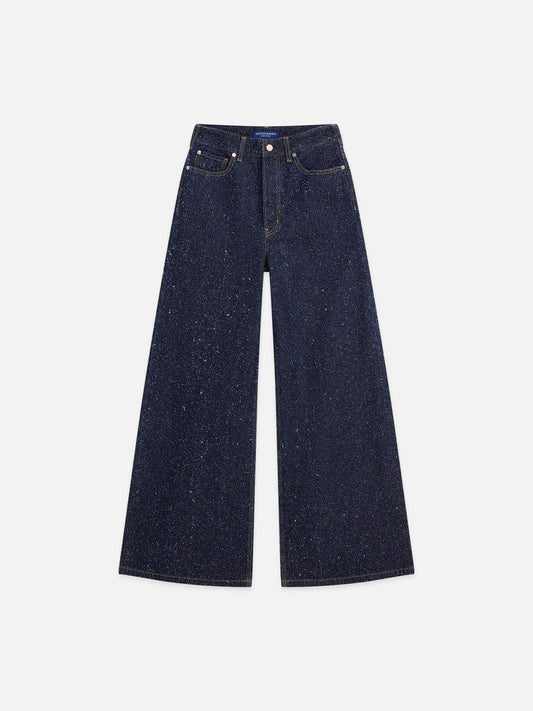 S&S WAVE SUPER WIDE LEG JEAN DEEP WEAVE 