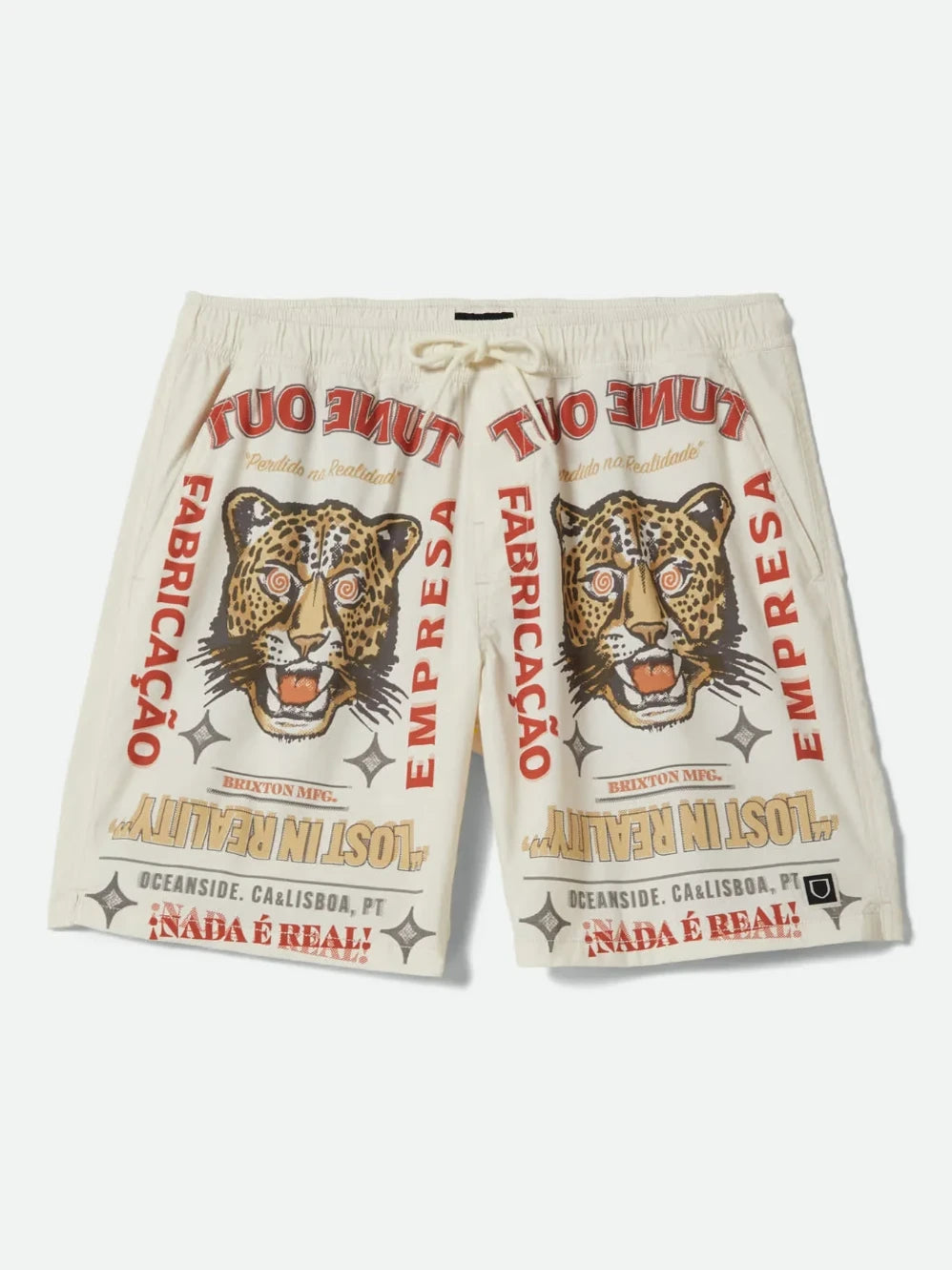 BRIXTON EVERYDAY STRETCH HYBRID SHORT LOST IN REALITY 