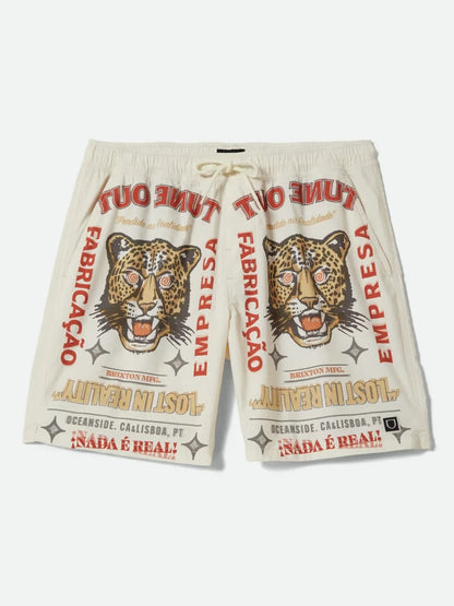 BRIXTON EVERYDAY STRETCH HYBRID SHORT LOST IN REALITY 