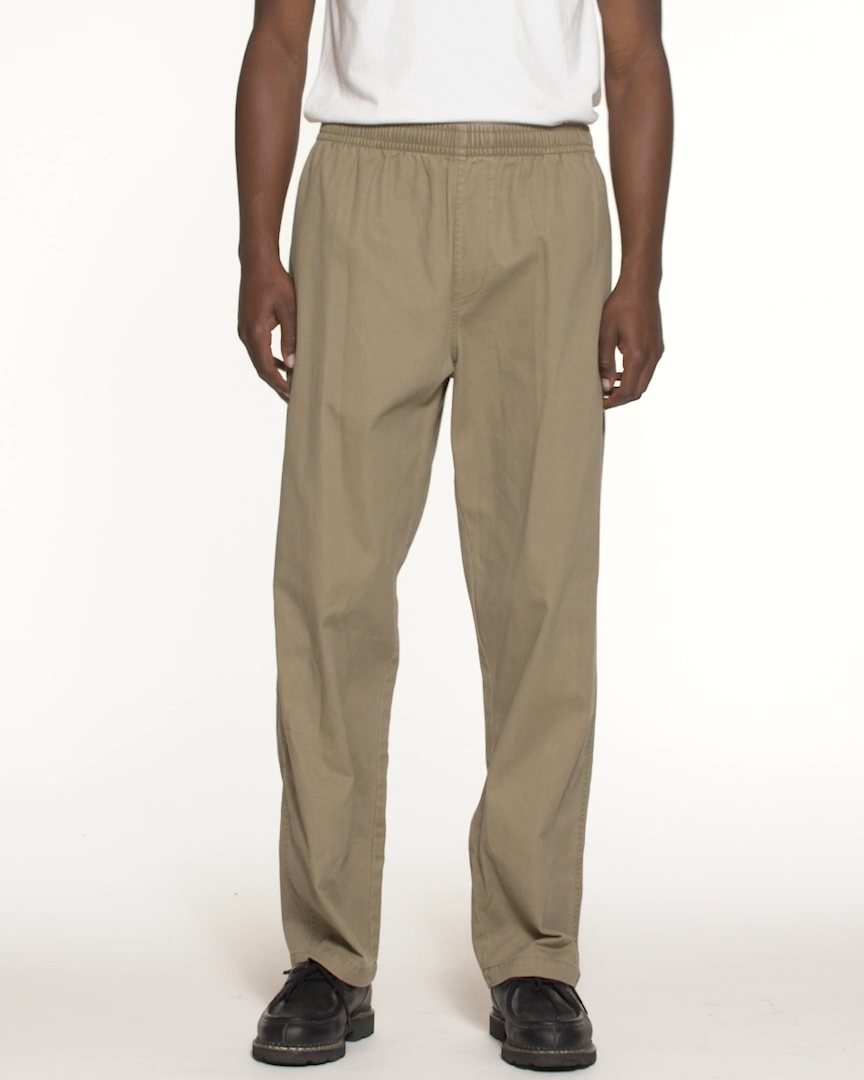 OBEY THEO EASY PANT BIRCH FADED WASH 