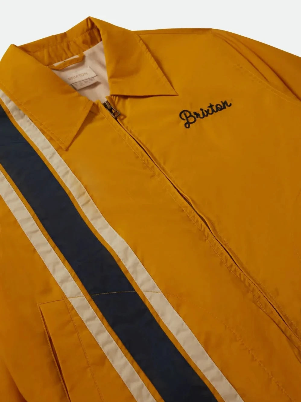 BRIXTON GOODYEAR MECHANICS JACKET NUGGET GOLD 