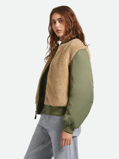 BRIXTON SHERPA SURPLUS BOMBER JACKET 