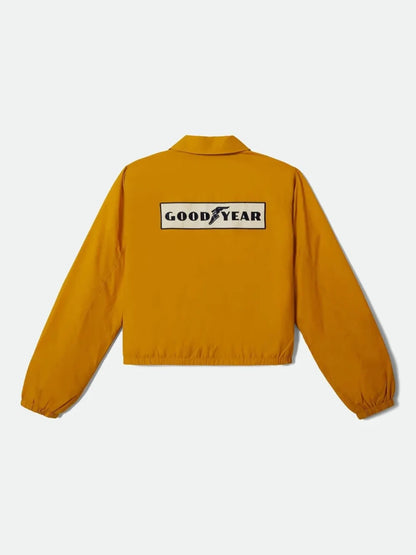 BRIXTON GOODYEAR MECHANICS JACKET NUGGET GOLD 