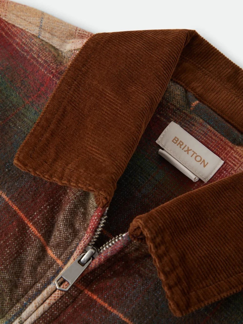 BRIXTON MECHANICS GARAGE ZIP JACKET MULTI SHADOW