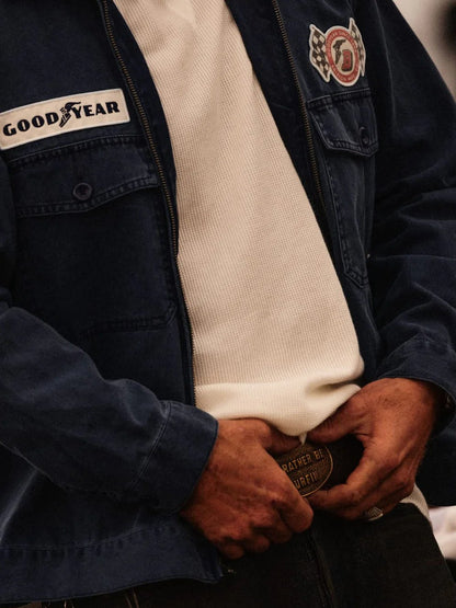 BRIXTON GOODYEAR TRADEMARK JACKET NAVY 