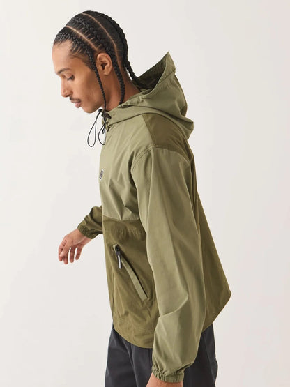 BRIXTON JOURNEY ZIP JACKET DARK OLIVE 