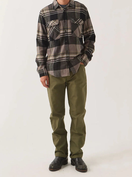 BRIXTON BUILDERS 5 POCKET PANT DARK OLIVE 