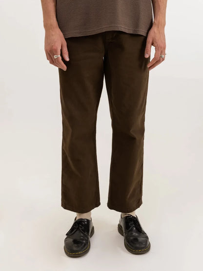 RHYTHM WORN PATH PANT BROWN