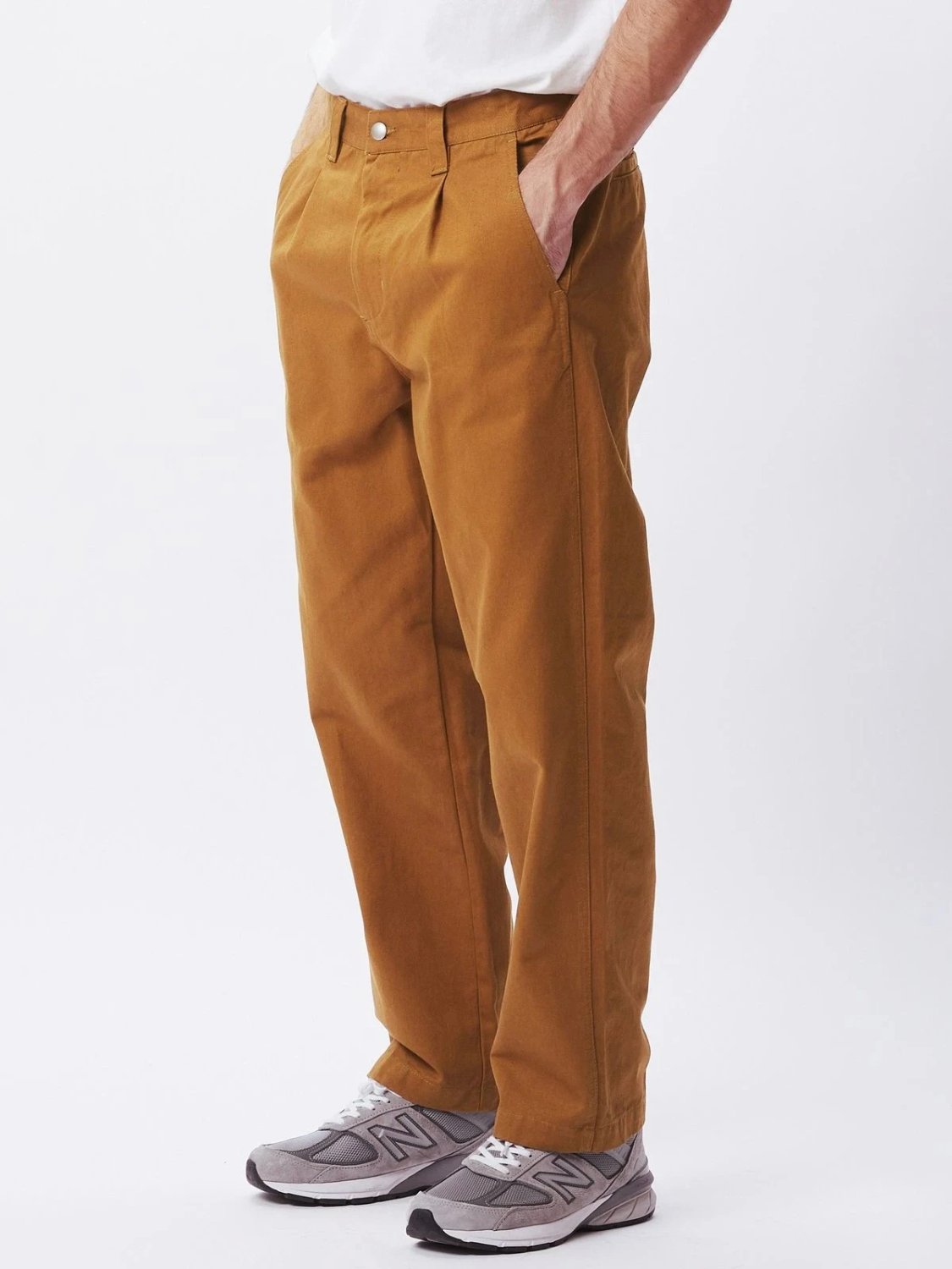 OBEY ESTATE ORGANIC PANT CATECHU WOOD