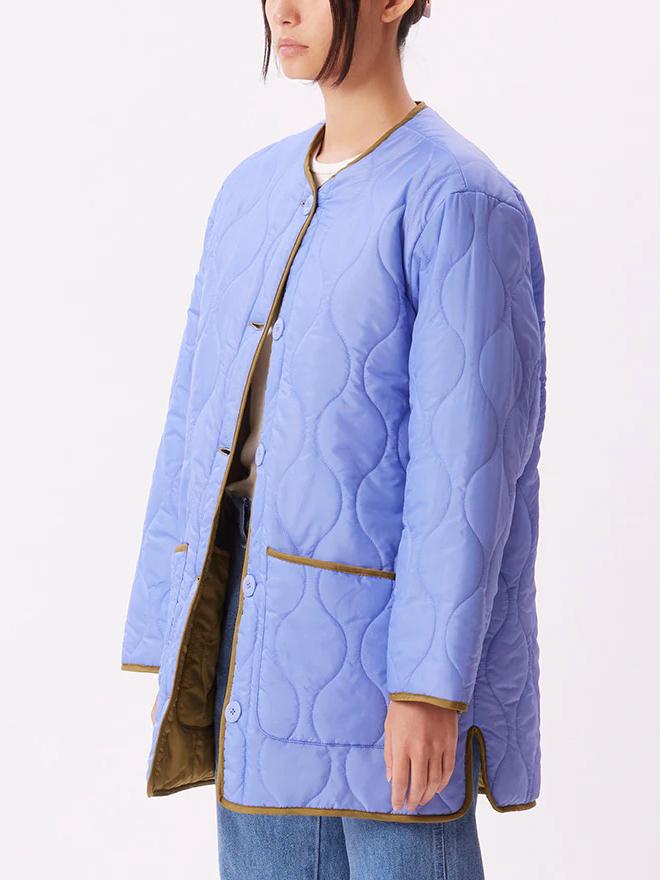 OBEY ALEXIS LINER JACKET DIGITAL VIOLET