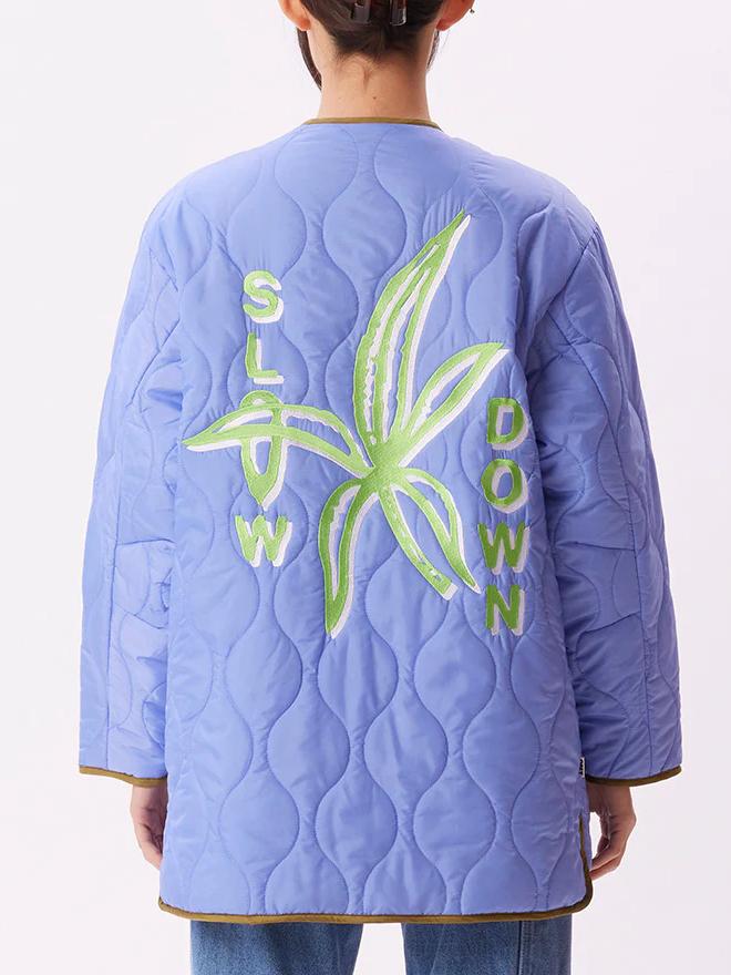 OBEY ALEXIS LINER JACKET DIGITAL VIOLET