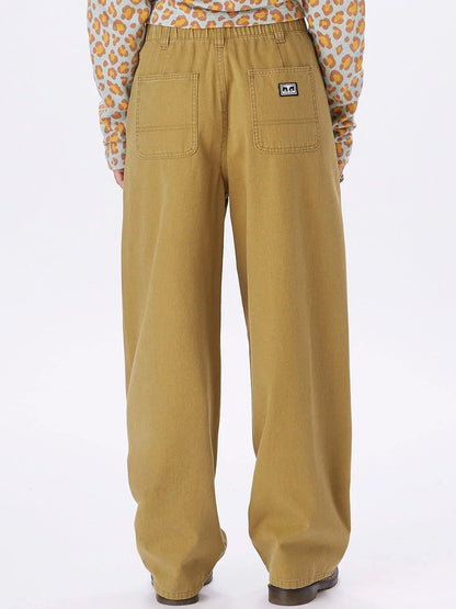 OBEY TAMI BAGGY PANT OLIVE OIL