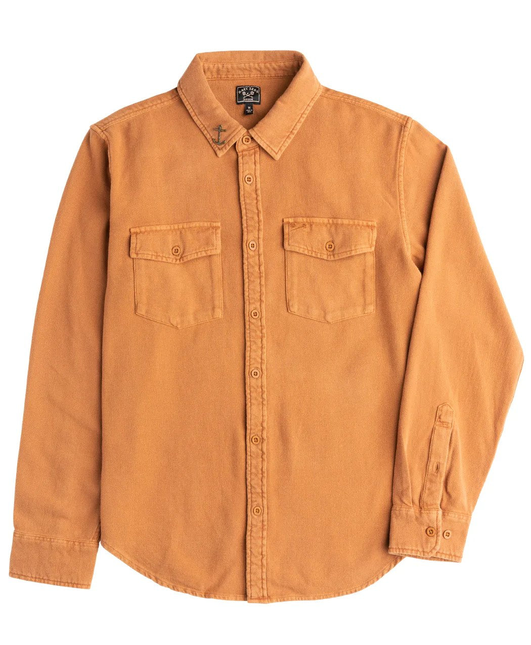 DARK SEAS GO TO FLANNEL WOVEN GINGER