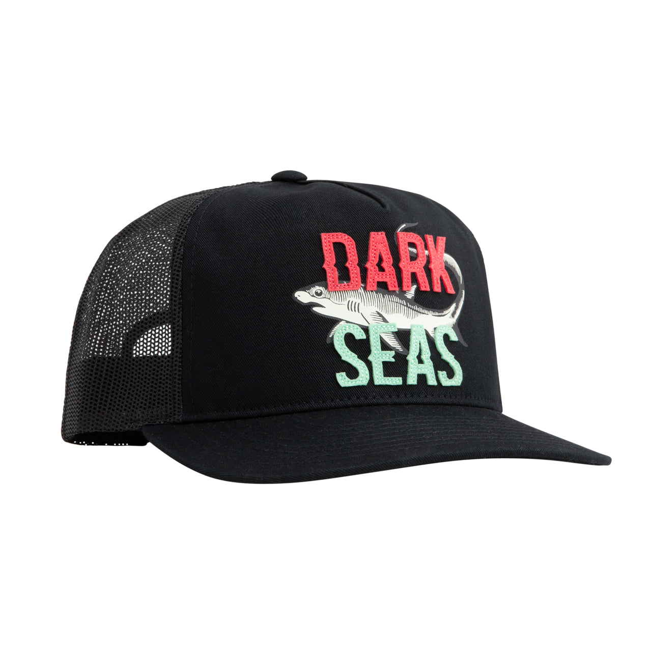 DARK SEAS THRESHER HAT BLACK