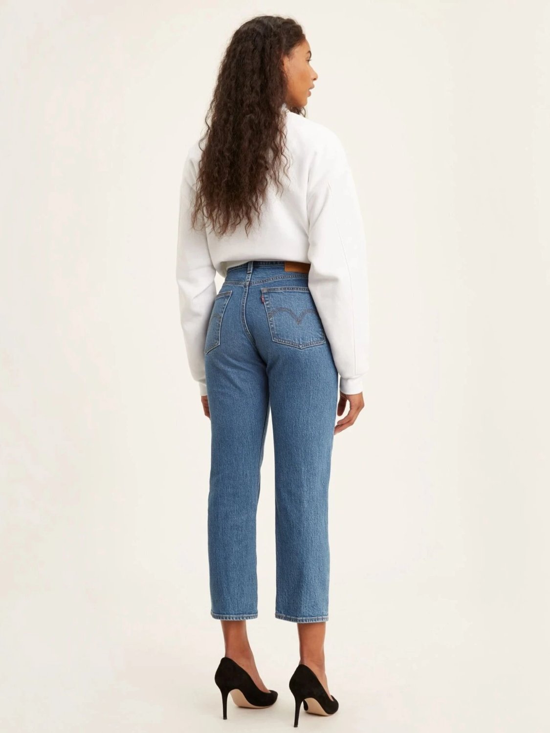 LEVI'S WEDGIE STRAIGHT FIT JEANS JIVE SOUND