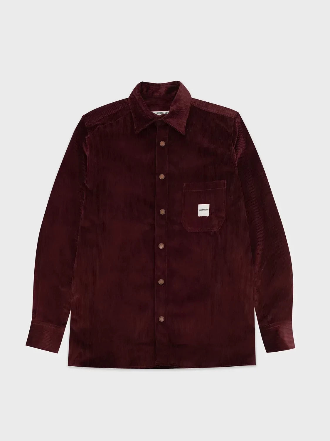 CAT WWR CAT WWR CORDUROY SHIRT BORDEAUX
