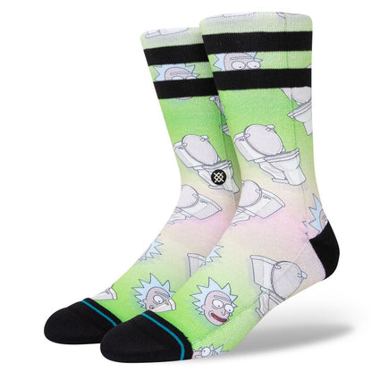 RICK AND MORTY X STANCE THE SEAT CREW SOCKS