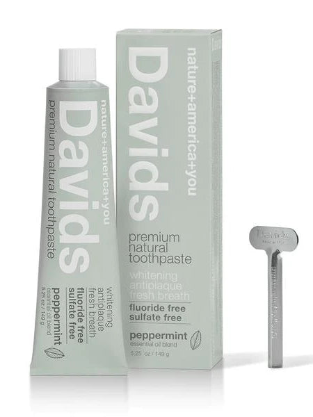 DAVIDS NATURAL TOOTHPASTE - PEPPERMINT