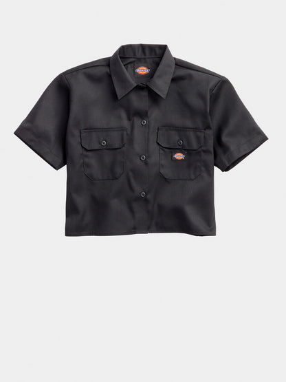 DICKIES RELAXED FIT CROPPED WORK SHIRT