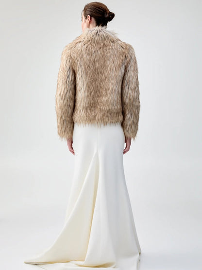 UNREAL FUR FUR DELISH JACKET NATURAL