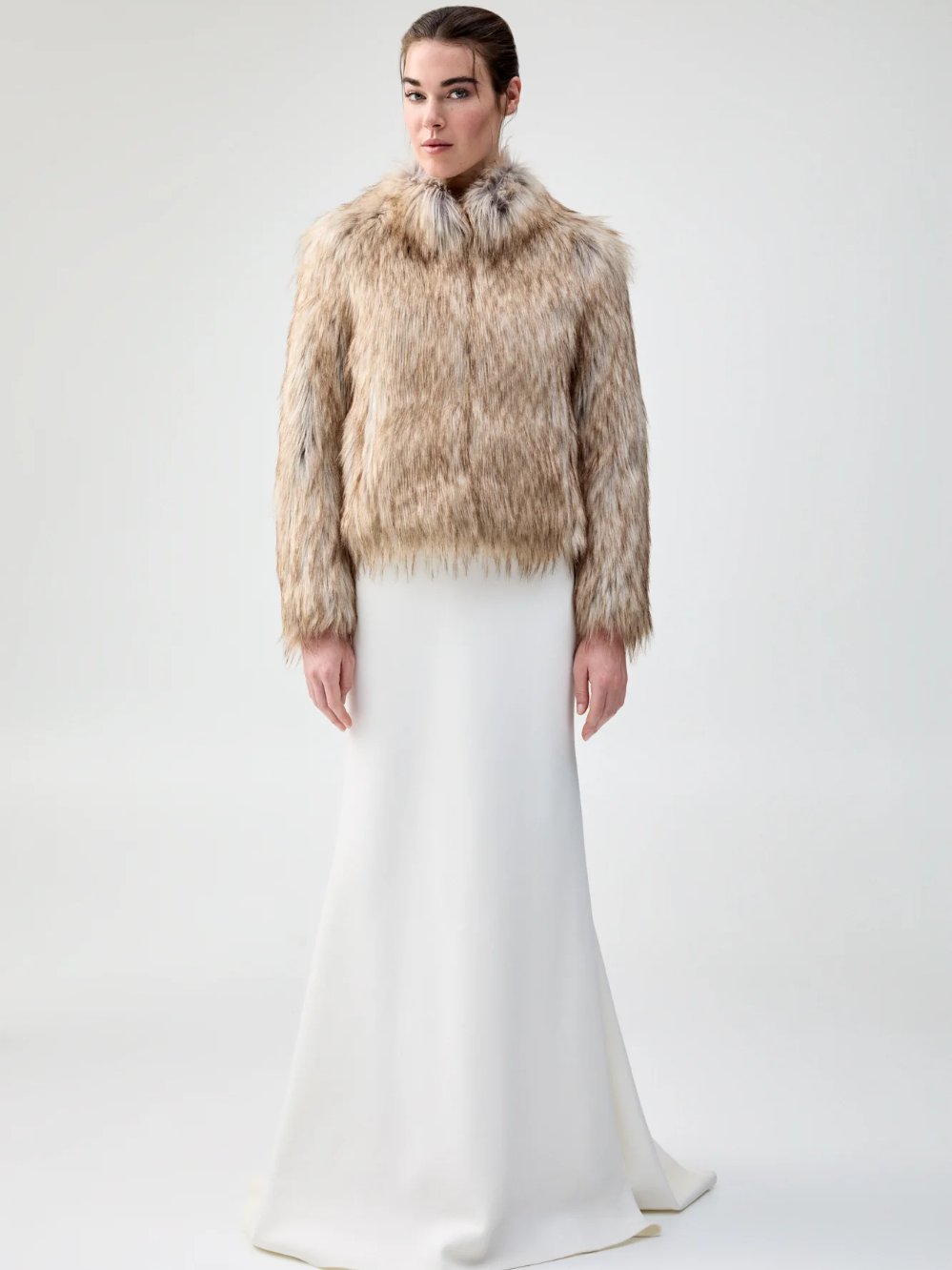 UNREAL FUR FUR DELISH JACKET NATURAL