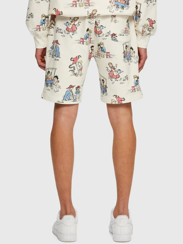 KUWALLA LOVE LETTER SWEATSHORT OFF WHITE