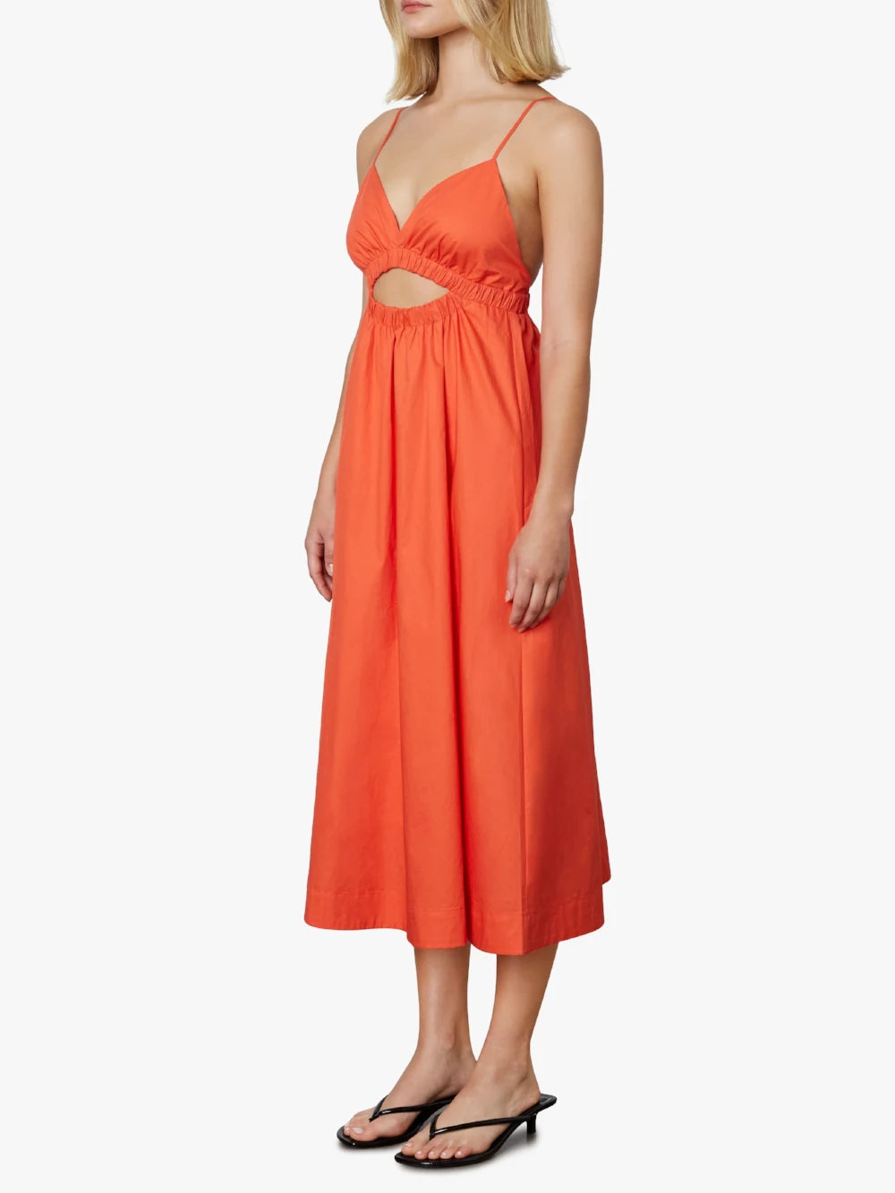 NIA CHIARA DRESS TOMATO 