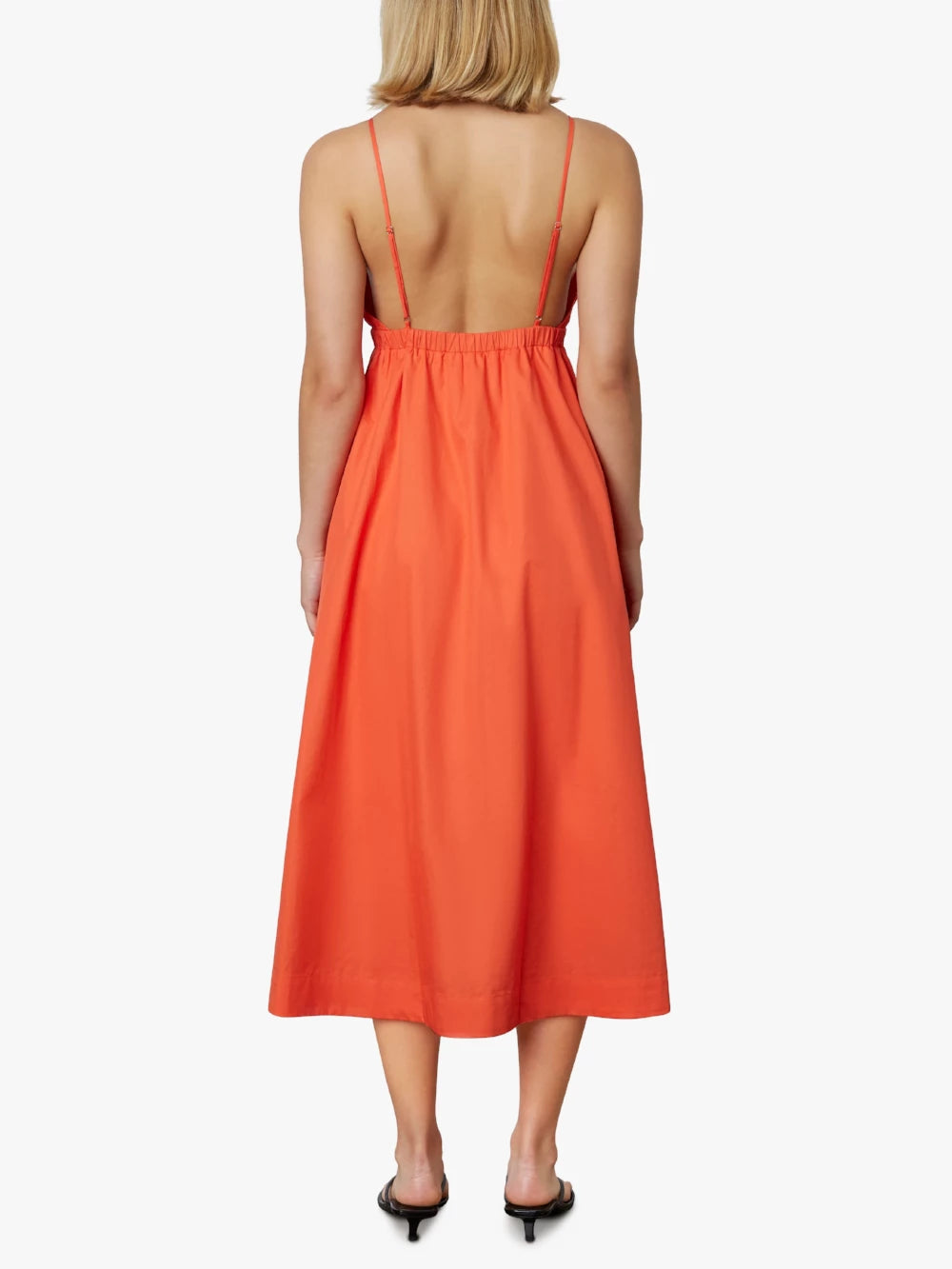 NIA CHIARA DRESS TOMATO 
