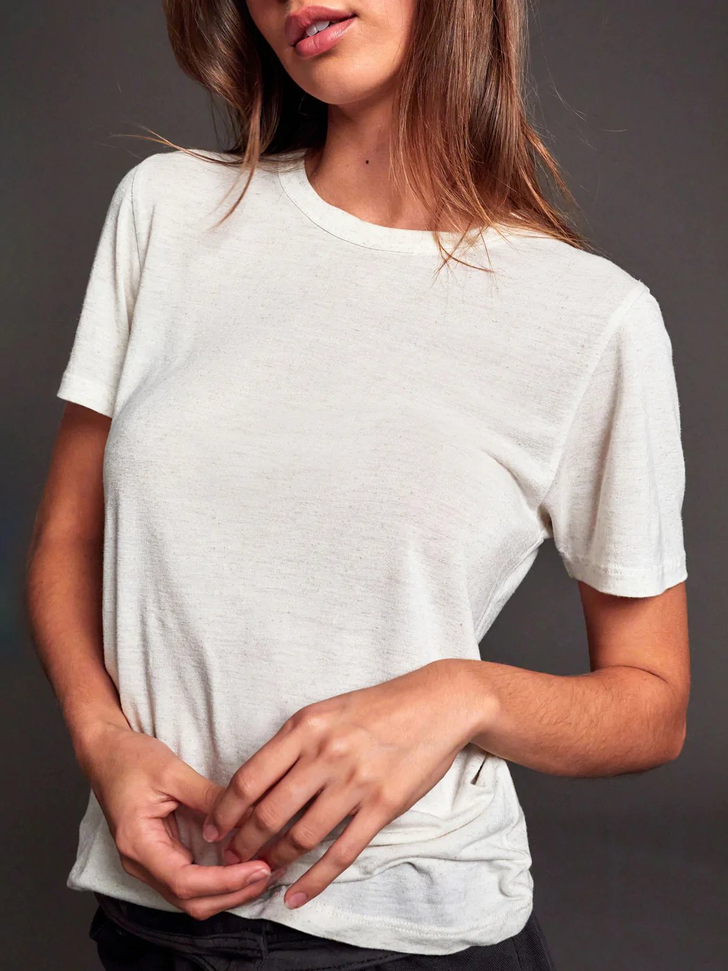 RVCA DOWTOWN TEE PRISTINE
