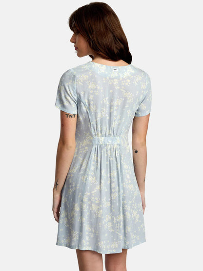 RVCA UNDERSTATED MINI DRESS SHORE