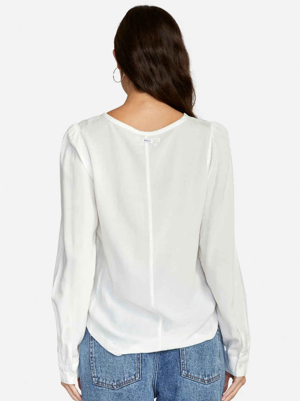 RVCA BROOKLYN SHIRT WHISPER WHITE