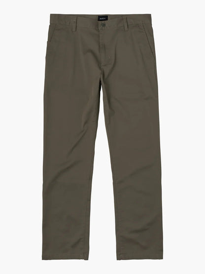 RVCA THE WEEKEND STRETCH CHINO PANT OLIVE