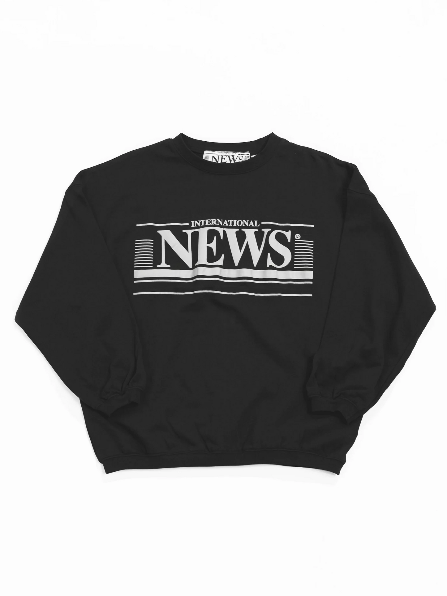 INTERNATIONAL NEWS RETRO SWEATSHIRT - UNISEX (NEW FIT)