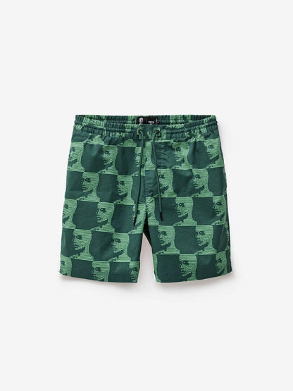 GLOBE CIRCUITS POOLSHORT NIGHT GREEN